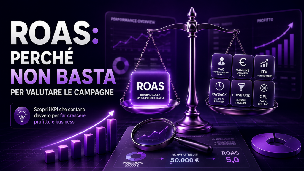 ROAS campagne pubblicitarie upmanage